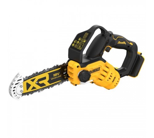 Ланцюгова пила DeWALT міні, 18 В XR Li-lon, безщіткова, шина 20 см (без АКБ та ЗУ) (DCMPS520N) Ланцюгова пила DeWALT міні, 18 В XR Li-lon, безщіткова, шина 20 см (без АКБ та ЗУ) (DCMPS520N)