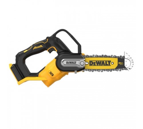 Ланцюгова пила DeWALT міні, 18 В XR Li-lon, безщіткова, шина 20 см (без АКБ та ЗУ) (DCMPS520N) Ланцюгова пила DeWALT міні, 18 В XR Li-lon, безщіткова, шина 20 см (без АКБ та ЗУ) (DCMPS520N)
