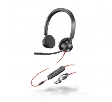 Наушники Poly Poly Blackwire 3325-M USB-A/USB-C Black (8X222AA)