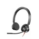 Навушники Poly Poly Blackwire 3325-M USB-A/USB-C Black (8X222AA)
