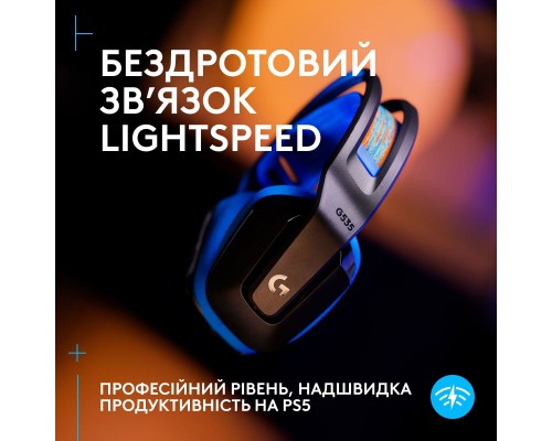 Наушники Logitech G535 Lightspeed Console Wireless Black (939-002219) Наушники Logitech G535 Lightspeed Console Wireless Black (939-002219)