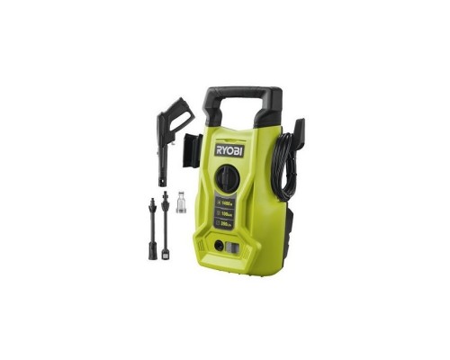 Мойка высокого давления Ryobi RY100PWA, 1400Вт, 100Бар, 390л/час, шланг 5м, 5.6кг (5133005363) Мойка высокого давления Ryobi RY100PWA, 1400Вт, 100Бар, 390л/час, шланг 5м, 5.6кг (5133005363)