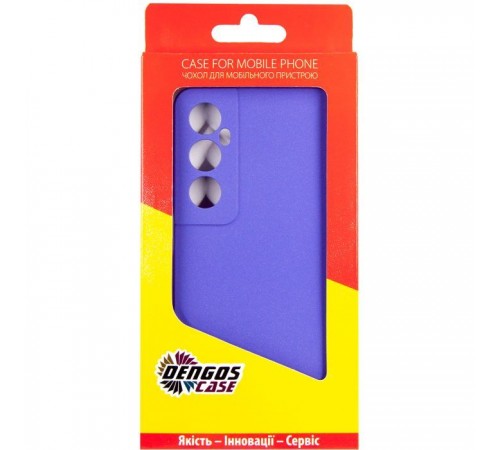 Чохол до мобільного телефона Dengos Realme C65 + Glass Purple (DG-KM-95) Чохол до мобільного телефона Dengos Realme C65 + Glass Purple (DG-KM-95)