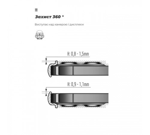Чехол для мобильного телефона Armorstandart ICON Samsung M35 5G (M356) Camera cover Blue (ARM77973) Чехол для мобильного телефона Armorstandart ICON Samsung M35 5G (M356) Camera cover Blue (ARM77973)