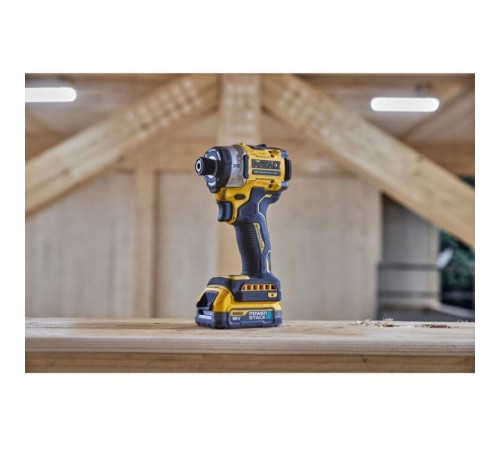 Шуруповерт DeWALT 18 В XR Li-lon PowerStack, безщітковий, 282 Нм, TSTAK, 2x1.7Ah (DCF860E2T) Шуруповерт DeWALT 18 В XR Li-lon PowerStack, безщітковий, 282 Нм, TSTAK, 2x1.7Ah (DCF860E2T)