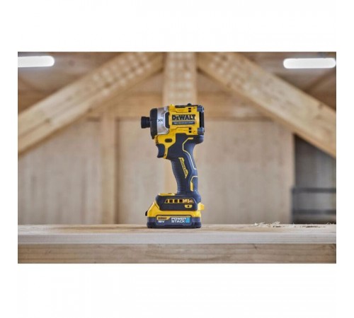 Шуруповерт DeWALT 18 В XR Li-lon PowerStack, безщітковий, 282 Нм, TSTAK, 2x1.7Ah (DCF860E2T) Шуруповерт DeWALT 18 В XR Li-lon PowerStack, безщітковий, 282 Нм, TSTAK, 2x1.7Ah (DCF860E2T)
