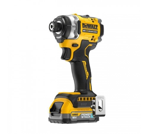 Шуруповерт DeWALT 18 В XR Li-lon PowerStack, безщітковий, 282 Нм, TSTAK, 2x1.7Ah (DCF860E2T) Шуруповерт DeWALT 18 В XR Li-lon PowerStack, безщітковий, 282 Нм, TSTAK, 2x1.7Ah (DCF860E2T)