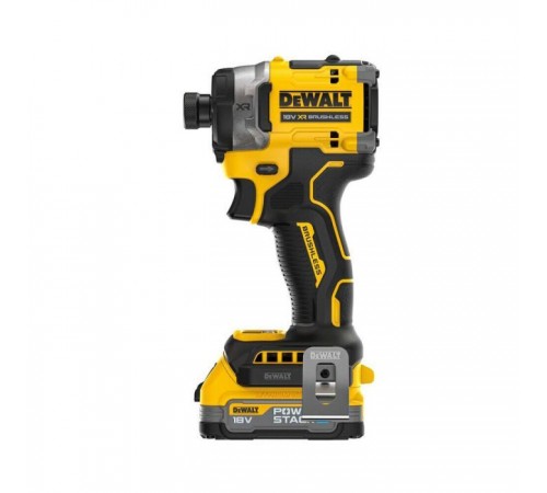 Шуруповерт DeWALT 18 В XR Li-lon PowerStack, безщітковий, 282 Нм, TSTAK, 2x1.7Ah (DCF860E2T) Шуруповерт DeWALT 18 В XR Li-lon PowerStack, безщітковий, 282 Нм, TSTAK, 2x1.7Ah (DCF860E2T)