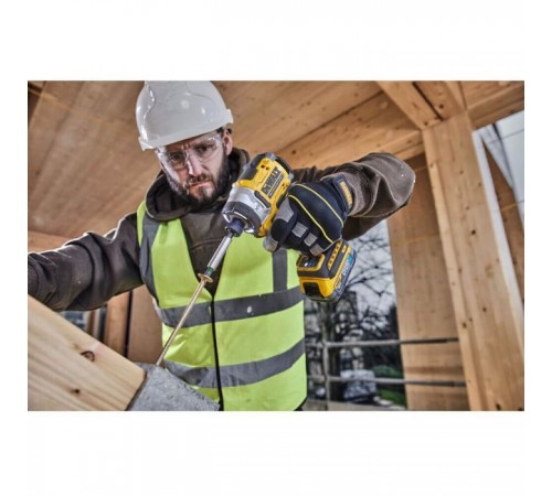Шуруповерт DeWALT 18 В XR Li-lon PowerStack, безщітковий, 282 Нм, TSTAK, 2x1.7Ah (DCF860E2T) Шуруповерт DeWALT 18 В XR Li-lon PowerStack, безщітковий, 282 Нм, TSTAK, 2x1.7Ah (DCF860E2T)