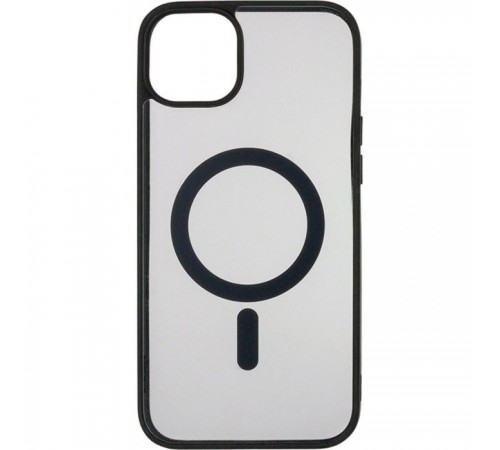 Чехол для мобильного телефона ColorWay Smart Matte Apple iPhone 14 Plus MagSafe black (CW-CSMMSAI14PL-BK) Чехол для мобильного телефона ColorWay Smart Matte Apple iPhone 14 Plus MagSafe black (CW-CSMMSAI14PL-BK)