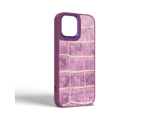 Чехол для мобильного телефона Harder Crocosaur Apple iPhone 15 Purple (ARM76698)