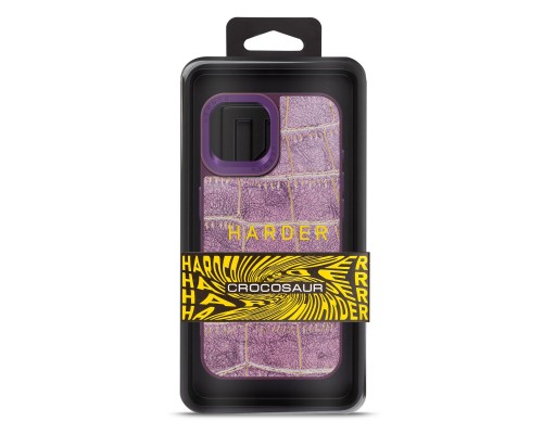 Чехол для мобильного телефона Harder Crocosaur Apple iPhone 15 Purple (ARM76698)