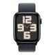 Смарт-годинник Apple Watch SE 2024 GPS 44mm Midnight Aluminium Case with Ink Sport Loop (MXEP3QH/A)