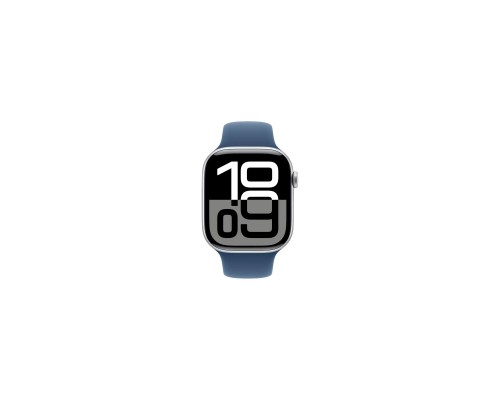 Смарт-годинник Apple Watch Series 10 GPS 46mm Silver Aluminium Case with Denim Sport Band - S/M (MWWL3QH/A) Смарт-годинник Apple Watch Series 10 GPS 46mm Silver Aluminium Case with Denim Sport Band - S/M (MWWL3QH/A)