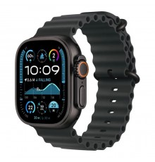 Смарт-годинник Apple Watch Ultra 2 2024 GPS + Cellular 49mm Black Titanium Case with Black Ocean Band (MX4P3UL/A)