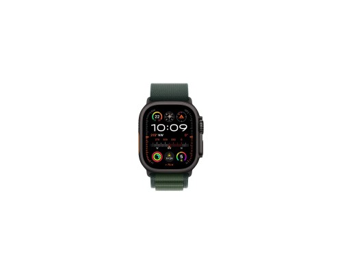 Смарт-годинник Apple Watch Ultra 2 2024 GPS + Cellular 49mm Black Titanium Case with Dark Green Alpine Loop - Medium (MX4R3UL/A) Смарт-годинник Apple Watch Ultra 2 2024 GPS + Cellular 49mm Black Titanium Case with Dark Green Alpine Loop - Medium (MX4R3UL/A)