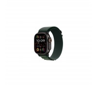 Смарт-годинник Apple Watch Ultra 2 2024 GPS + Cellular 49mm Black Titanium Case with Dark Green Alpine Loop - Medium (MX4R3UL/A)