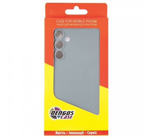 Чохол до мобільного телефона Dengos Samsung Galaxy M35 5G Carbon + glass Grey (DG-KM-101) Чохол до мобільного телефона Dengos Samsung Galaxy M35 5G Carbon + glass Grey (DG-KM-101)