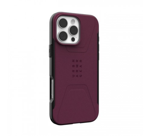 Чохол до мобільного телефона UAG iPhone 16 Pro Max Civilian Magsafe Bordeaux (114445119049) Чохол до мобільного телефона UAG iPhone 16 Pro Max Civilian Magsafe Bordeaux (114445119049)
