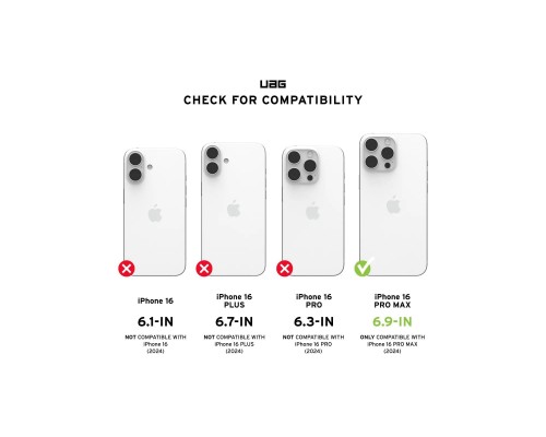 Чехол для мобильного телефона UAG iPhone 16 Pro Max Monarch Pro Magsafe Carbon Fiber (114457114242) Чехол для мобильного телефона UAG iPhone 16 Pro Max Monarch Pro Magsafe Carbon Fiber (114457114242)