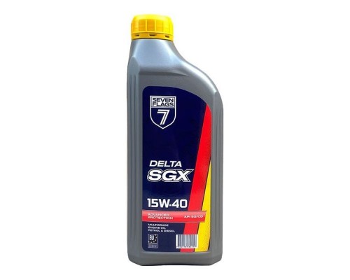 Моторна олива 7FLAGS Delta SGX 15W-40 0,85л Моторна олива 7FLAGS Delta SGX 15W-40 0,85л