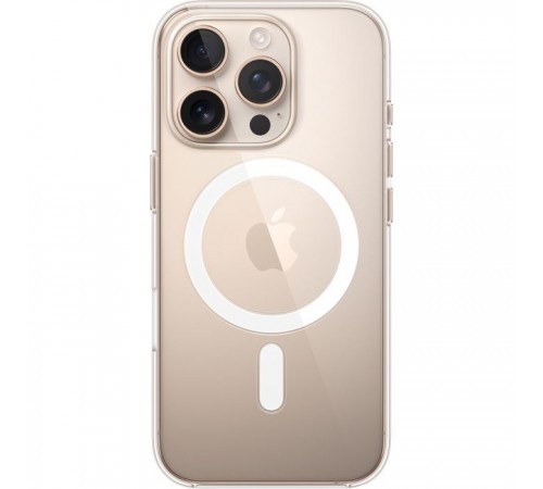 Чехол для мобильного телефона Apple iPhone 16 Pro Clear Case with MagSafe (MA7E4ZM/A) Чехол для мобильного телефона Apple iPhone 16 Pro Clear Case with MagSafe (MA7E4ZM/A)