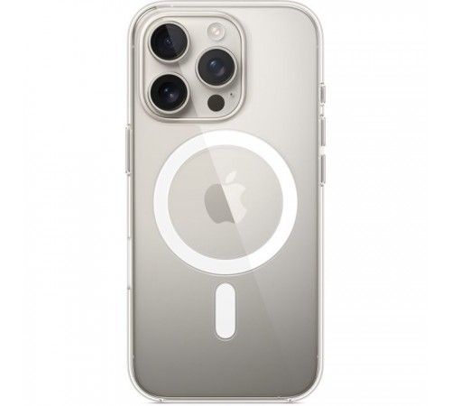 Чехол для мобильного телефона Apple iPhone 16 Pro Clear Case with MagSafe (MA7E4ZM/A) Чехол для мобильного телефона Apple iPhone 16 Pro Clear Case with MagSafe (MA7E4ZM/A)