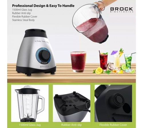 Блендер Brock BL 1502 SS Блендер Brock BL 1502 SS