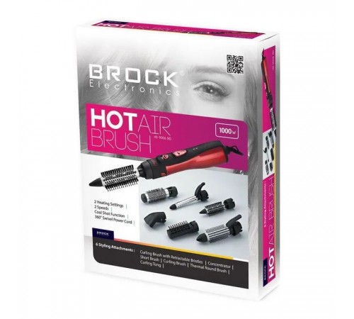 Фен-щітка Brock HS 9006 RD Фен-щітка Brock HS 9006 RD