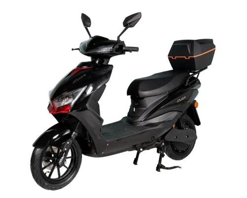 Электроскутер Atlas Demon Box 1500W Black (3069) Электроскутер Atlas Demon Box 1500W Black (3069)