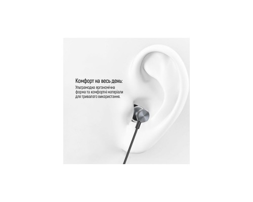 Навушники ColorWay 3.5 mm Wired Earphone UrbanBeat Black (CW-WD03BK)