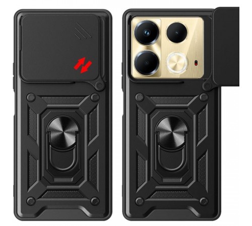 Чохол до мобільного телефона BeCover Military Infinix Note 40 (X6853) Black (712159) Чохол до мобільного телефона BeCover Military Infinix Note 40 (X6853) Black (712159)