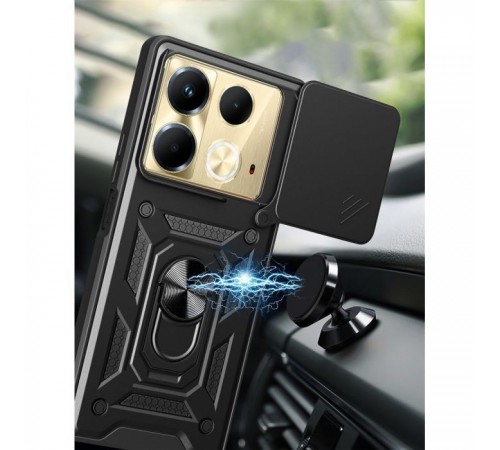 Чохол до мобільного телефона BeCover Military Infinix Note 40 (X6853) Black (712159) Чохол до мобільного телефона BeCover Military Infinix Note 40 (X6853) Black (712159)