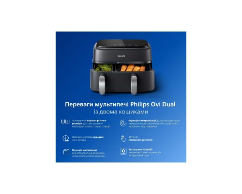 Мультипечь Philips Ovi Dual/Series 3000 (NA351/00)