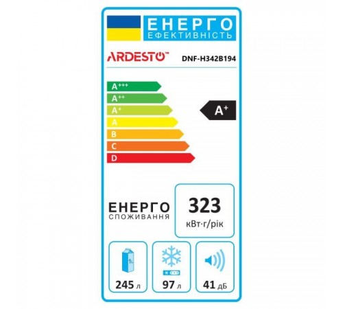 Холодильник Ardesto DNF-H342B194 Холодильник Ardesto DNF-H342B194