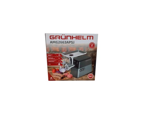 М'ясорубка Grunhelm AMG2663APSJ М'ясорубка Grunhelm AMG2663APSJ