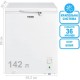 Морозильный сундук PRIME Technics CS 14249 M