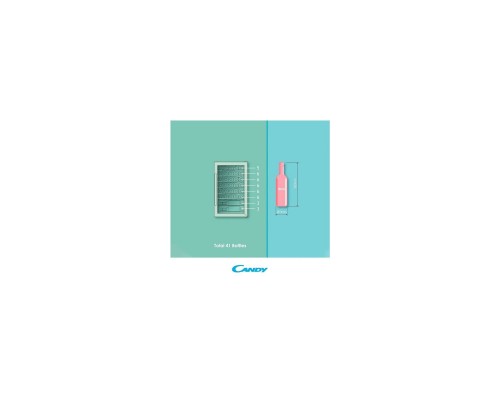 Холодильник Candy CWC154EEL/NF Холодильник Candy CWC154EEL/NF