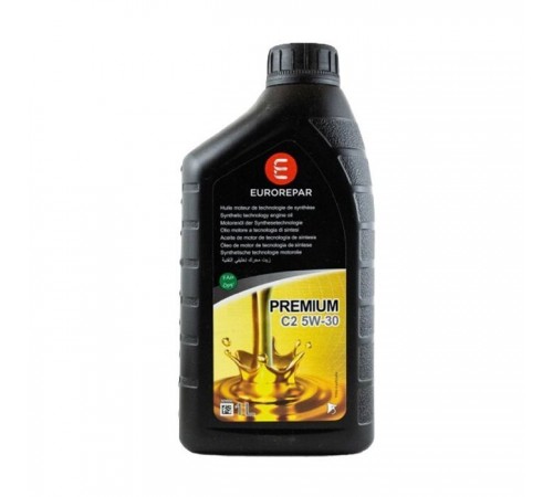 Моторное масло EUROREPAR PREMIUM C2 5W-30, 1л (1635764480) Моторное масло EUROREPAR PREMIUM C2 5W-30, 1л (1635764480)