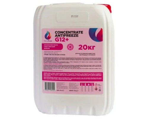 Антифриз NanoFrost G12+ рожевий, 20кг Антифриз NanoFrost G12+ рожевий, 20кг
