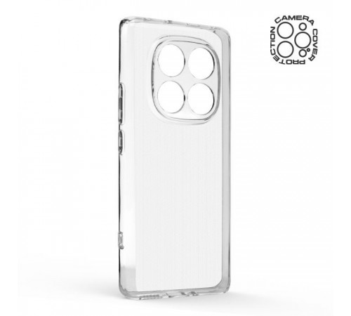 Чохол до мобільного телефона Armorstandart Air Xiaomi Redmi Note 14 Pro 4G / Note 14 Pro 5G Camera cover Clear (ARM79717)