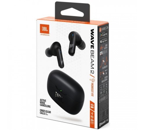 Наушники JBL Wave Beam 2 Black (JBLWBEAM2BLK) Наушники JBL Wave Beam 2 Black (JBLWBEAM2BLK)
