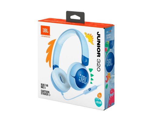 Навушники JBL JR 320 Blue (JBLJR320BLU)