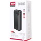 Батарея универсальная XO 30000mAh, PD/65W для ноутбука, QC/22.5W, black (PR201_Black)