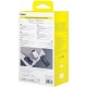 Батарея универсальная Baseus QPow2 20000mAh 30W, с 2*Type-C Cable, White (P10055009213-00)