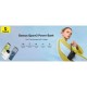 Батарея универсальная Baseus QPow2 20000mAh 30W, с 2*Type-C Cable, White (P10055009213-00)