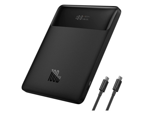 Батарея універсальна Baseus Blade Digital Display 20000mAh PD/100W, Black (PPDGL-01, PPBLD100-S) (PPBL000201) Батарея універсальна Baseus Blade Digital Display 20000mAh PD/100W, Black (PPDGL-01, PPBLD100-S) (PPBL000201)