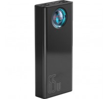 Батарея універсальна Baseus Amblight Digital Quick 30000mAh 65W, Black (PPLG00101)