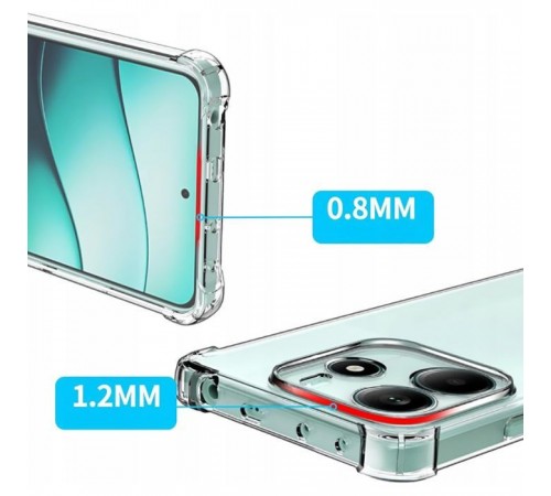 Чохол до мобільного телефона BeCover Anti-Shock Xiaomi Redmi Note 14 5G Clear (712786) Чохол до мобільного телефона BeCover Anti-Shock Xiaomi Redmi Note 14 5G Clear (712786)