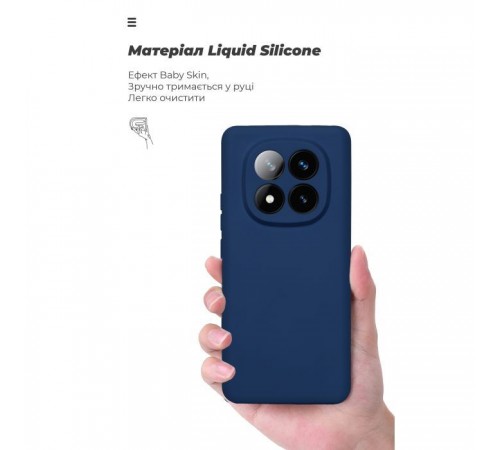 Чохол до мобільного телефона Armorstandart ICON Xiaomi Redmi Note 14 Pro+ 5G Camera cover Dark Blue (ARM79832) Чохол до мобільного телефона Armorstandart ICON Xiaomi Redmi Note 14 Pro+ 5G Camera cover Dark Blue (ARM79832)